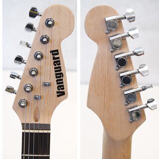 Vanguard エレキギター VST-01 ストラトタイプ 黒 バンガード ヴァンガード 札幌市 清田区 平岡の画像
