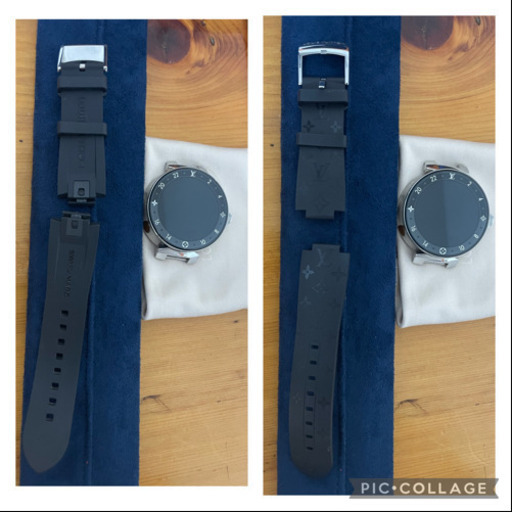 値下げ★ ルイヴィトン　タンブールホライゾンV2 腕時計　美品　黒　LOUIS VUITTON