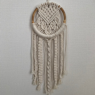 マクラメ編みドリームキャッチャー