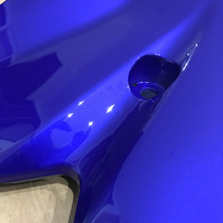 新品【YAMAHAジョグZRエボリューション】リアスポイラーの画像