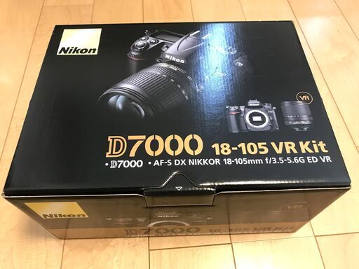 デジタル一眼レフカメラの名機【ニコン Nikon D7000 18-105 VR Kit＋単焦点レンズAF-S DX NIKKOR 3