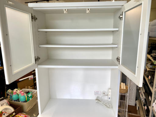 食器棚 キッチンボード レンジ台 カップボード 幅80