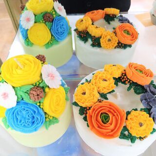 フラワーケーキキャンドル　受注作品　冠婚葬祭に★