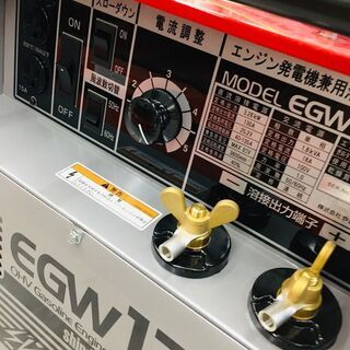 期間限定 1台大特価品 新ダイワ EGW135 ガソリンエンジン溶接機 発電機兼用溶接機【リライズ野田愛宕店】【店頭取引限定】【未使用】管理番号：ITJ35DXII5UKの画像