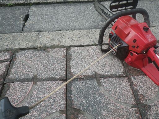 動作品 新ダイワ shindaiwa エンジン チェーンソー 380 16インチ(40cm) 37.7cc