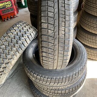 冬タイヤ☆スタッドレスタイヤ☆185/65R15☆石狩市から格安...
