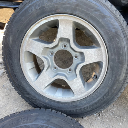 ジムニー　アルミ付き　タイヤ　16インチ　175/80R16 スタッドレス  タイヤ