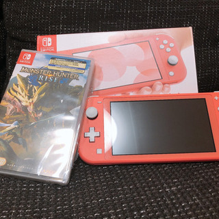 【保証書付き】NintendoSwitchLight+モンハンラ...