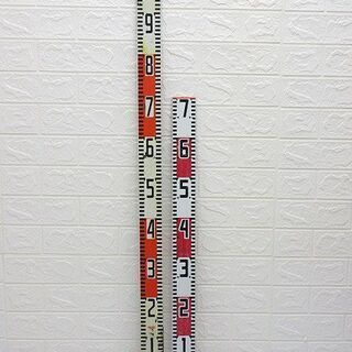 sh0896　測量機器　ロッド2本セット　タジマ　ハイロッド　マ...