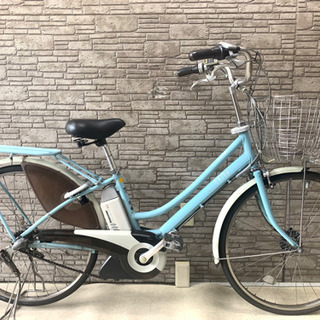 東京23区配達無料　新基準　ブリヂストン　アシスタスティラ　8.1Ah リチウム 電動自転車☆中古☆BS☆ 26インチ