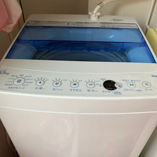 洗濯機　美品　haier JW-C45FK