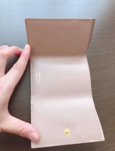 【 取引終了 】PRADA 三つ折り財布　プラダ