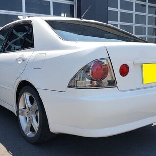 【コミコミ価格】アルテッツァ　走行7万キロ台♪　車検R5年3月17日迄♪　革巻ステアリング♪　純正アルミ夏タイヤ♪1988の画像