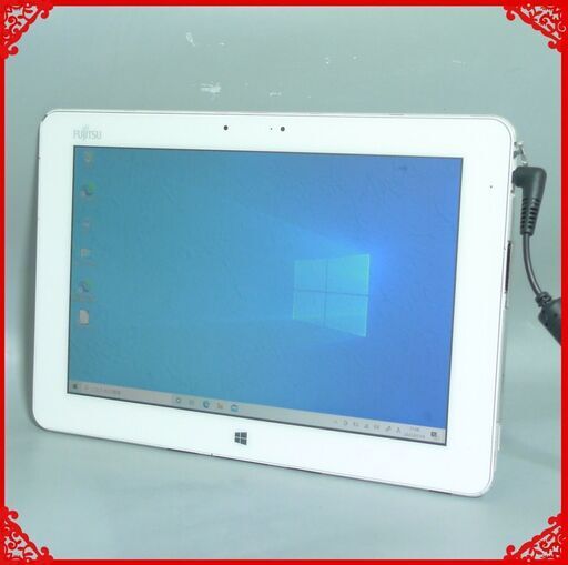 高速SSD搭載 動作良品 タブレット 10.1型 富士通 Q584/H Atom