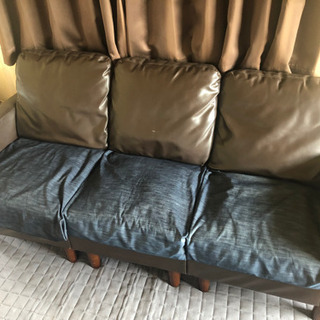 🛋ソファー✨3人掛け✨ブラウン