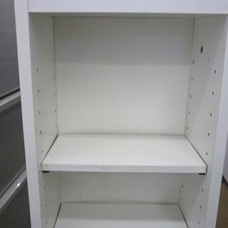 ☆収納棚 本棚 CDラック 高さ180×奥行29.5 ×幅29.5㎝ 収納家具 棚板調整可能 札幌 北20条店の画像