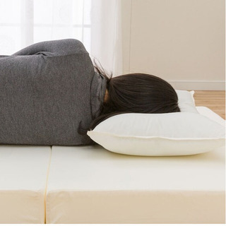 値下げしました　ニトリ 3つ折り高反発マットレス　ダブルの画像