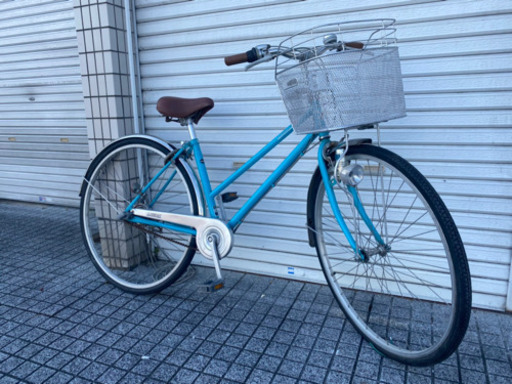 【中古自転車】27インチ内装3段変速付き　マルキン製シティサイクル　若林自転車　膳所店　SALE中❗️
