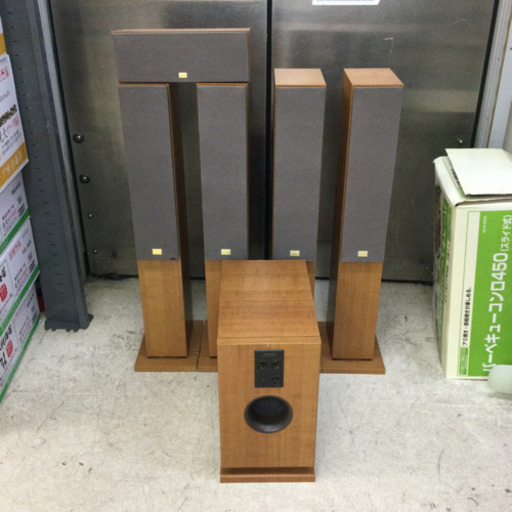 ONKYO オンキョー　スピーカー　サブウーファー　セット　オーディオ家電　d-105f d-105c sl-105