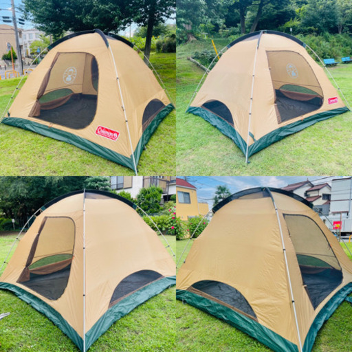 売り切れました?Coleman  タフワイドドーム300EX/3  設営確認済