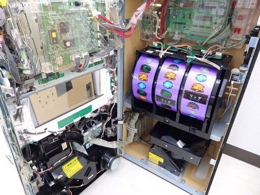千歳発 パチスロ実機 藤商事 リング 呪いの7日間 コイン機 24V 5号機 スロット
