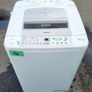 ‼️9.0kg‼️96番 HITACHI✨日立全自動電気洗濯機✨BW-9PV‼️