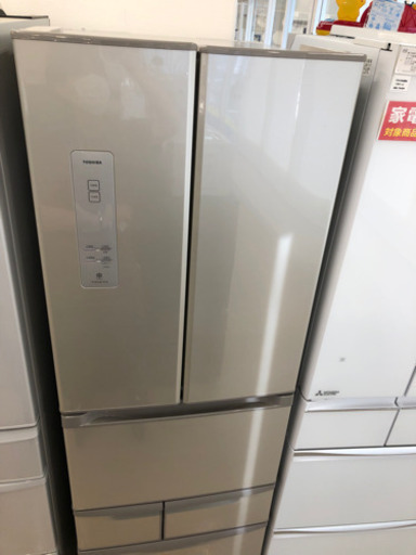 ＊【6ヶ月安心保証付】TOSHIBA 6ドア冷蔵庫