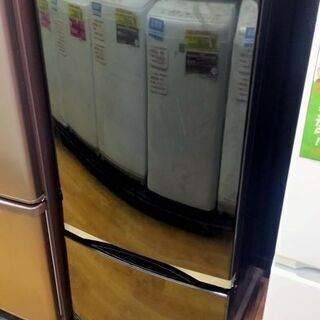 【着払い対応可能！！旧鹿児島市内送料無料】 リサイクルストアスターズ城西店 ２０１８年製 ＴＯＳＨＩＢＡ　2ドア冷凍冷蔵庫　ブラックの画像