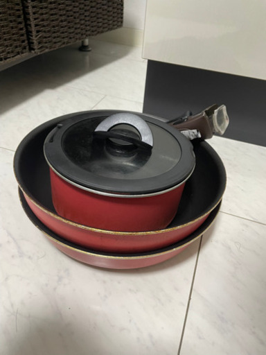 T-fal ティファール　フライパンセット　譲ります