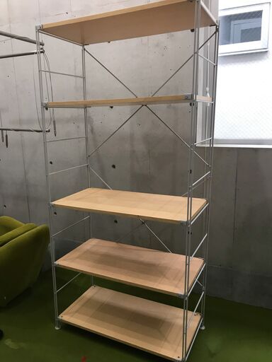 無印良品　スチールユニットシェルフ