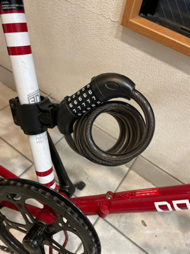 ミニベロ折りたたみ自転車　ライト鍵付き　空気入れ