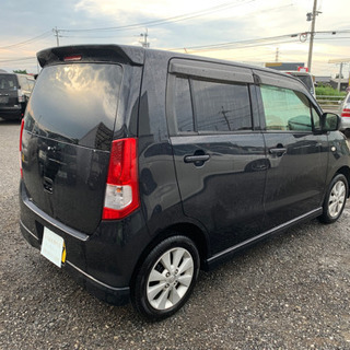 ローンでお困りの方　分割OKの車屋　ワゴンR 車検2年付　スマートキー　プッシュスタート　DVD ETC Bluetooth USB 平成20年式　走行13万キロ　上級グレードリミテッド　の画像