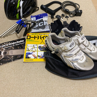 【総額40万以上】ロードバイク　cannondale CAAD10＋装備品の画像