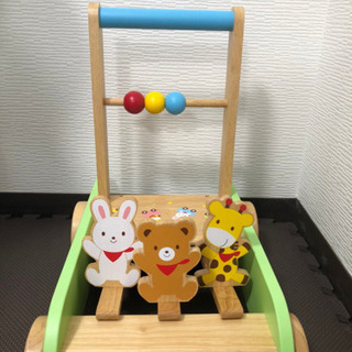 ミキハウス　手押し車　美品