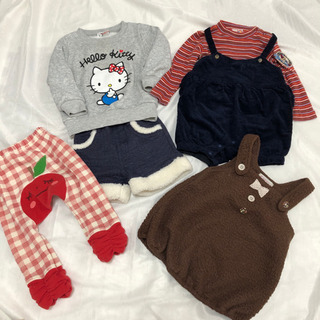 ベビー♡キッズ♡女の子【80〜90】24点♡子供服♡保育園着♡まとめ売り!の画像