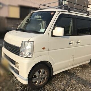 ジモティー特価【値下げ】エブリイワゴン  車検あり　車中泊