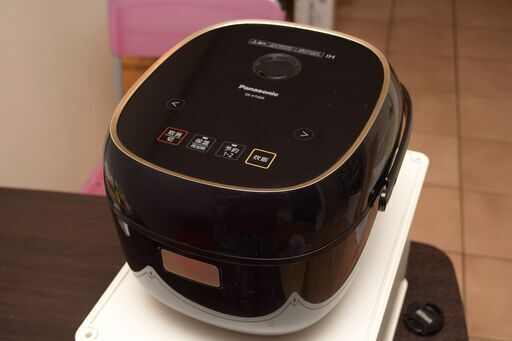 【炊飯器】3.5合 IH式 パナソニック SR-KT068-K ブラック