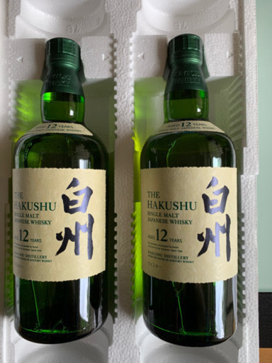 サントリーウィスキー　白州12年　2本セット