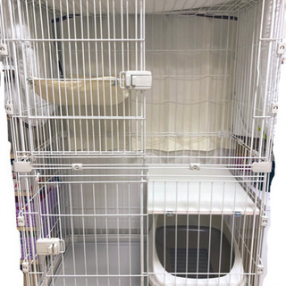【今月まで】猫ゲージ2段