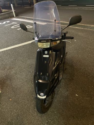 スズキ　アドレスv100 ブラック　スクーター