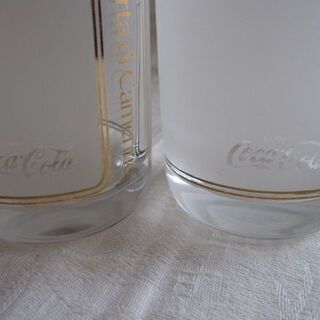 ◇値下げ！ロベルタ＆コカコーラ・コラボペアグラスの画像