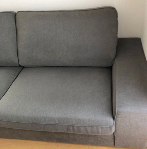 『取引中』IKEA ソファ　シーヴィク　３人掛けソファ