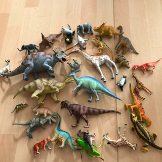 動物フィギュア 30点