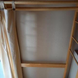木製衣装ラック 7月末に処分の画像