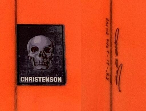 早いもの勝ち！！！超レア　レッドティントパフ光沢仕上げ！！★新品未使用★CHRISTENSON Fish クリステンソン　フィッシュ 5'6★