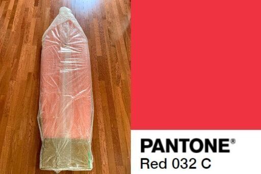 早いもの勝ち！！！超レア　レッドティントパフ光沢仕上げ！！★新品未使用★CHRISTENSON Fish クリステンソン　フィッシュ 5'6★