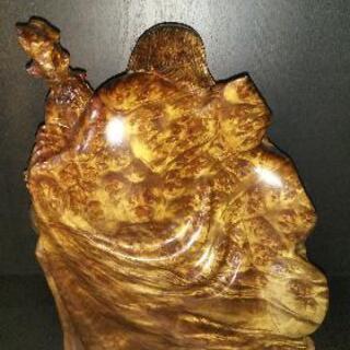 達磨大師　タマボク木彫