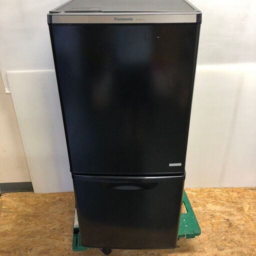 【Panasonic】 パナソニック ノンフロン 冷凍 冷蔵庫 容量138L 冷蔵室44L 冷凍室94L NR-BW147C-K 2014年製.