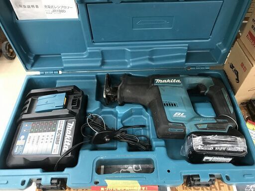 【引取限定】マキタ　充電式レシプロソー　JR188DRGX　 中古品【うるま市田場】