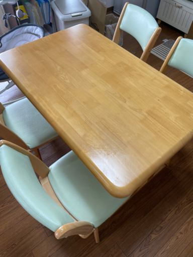 【決定】美品　ダイニングテーブル　テーブルセット　チェア　椅子　机